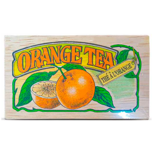Mlesna Orange Leaf Tea Wooden Box 100g