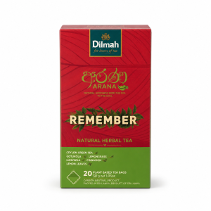 Dilmah Arana Remember Natural Herbal Tea 20 Tea Bags (30g)