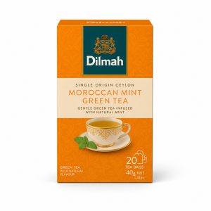 Dilmah Single Origin Ceylon Moroccan Mint Green Tea 20 Tea Bags (40g)